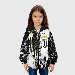 Куртка с капюшоном детская JUVENTUS ЮВЕНТУС ГРАНЖ, цвет: 3D-черный — фото 2