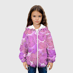 Куртка с капюшоном детская Ковер из КлеВера, цвет: 3D-белый — фото 2