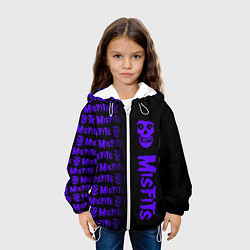 Куртка с капюшоном детская MISFITS 9, цвет: 3D-белый — фото 2