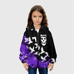 Куртка с капюшоном детская MISFITS 6, цвет: 3D-черный — фото 2