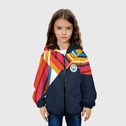 Куртка с капюшоном детская МАНЧЕСТЕР СИТИ 2021, цвет: 3D-черный — фото 2