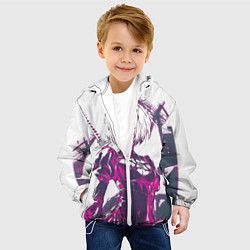 Куртка с капюшоном детская 2B NEON НЕОН, цвет: 3D-белый — фото 2