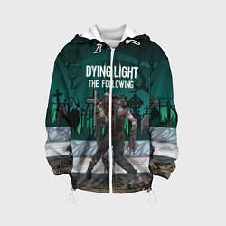 Куртка с капюшоном детская Dying light Зараженный, цвет: 3D-белый