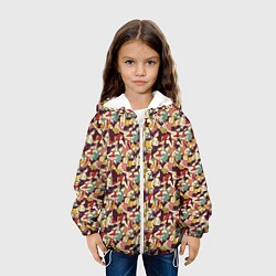 Куртка с капюшоном детская Марафон, цвет: 3D-белый — фото 2