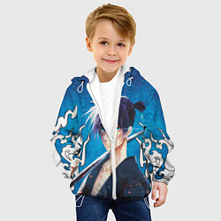 Куртка с капюшоном детская Бездомый Бог Ятогами, цвет: 3D-белый — фото 2