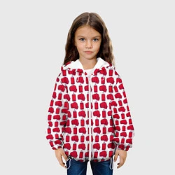 Куртка с капюшоном детская KickBoxing, цвет: 3D-белый — фото 2