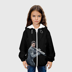 Куртка с капюшоном детская Том Круз, цвет: 3D-белый — фото 2