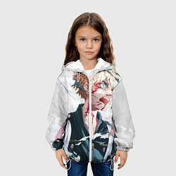 Куртка с капюшоном детская Токийские Мстители, цвет: 3D-белый — фото 2