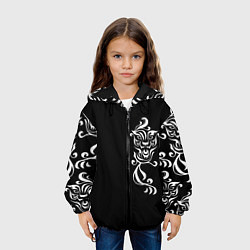 Куртка с капюшоном детская ХАНЕМИЯ КАЗУТОРА KAZUTORA, цвет: 3D-черный — фото 2