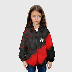 Куртка с капюшоном детская GARENA RED LINE, цвет: 3D-черный — фото 2