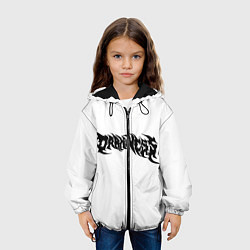 Куртка с капюшоном детская Face Off - Darkness, цвет: 3D-черный — фото 2