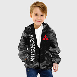 Куртка с капюшоном детская MITSUBISHI ОГОНЬ, цвет: 3D-черный — фото 2