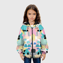 Куртка с капюшоном детская Surtex, цвет: 3D-черный — фото 2