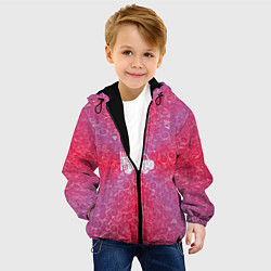 Куртка с капюшоном детская Грузовик на фоне АПВ 8 2 5 3, цвет: 3D-черный — фото 2