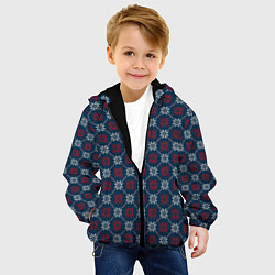 Куртка с капюшоном детская Свитер Алатырь, цвет: 3D-черный — фото 2