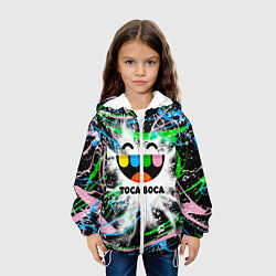 Куртка с капюшоном детская Toca Boca: Весельчак, цвет: 3D-белый — фото 2
