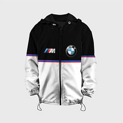 Куртка с капюшоном детская BMW Два цвета, цвет: 3D-черный