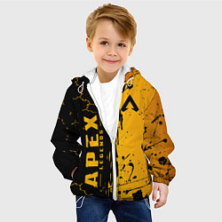 Куртка с капюшоном детская АПЕКС ЛЕГЕНДС, цвет: 3D-белый — фото 2