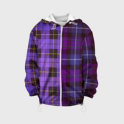 Детская куртка Purple Checkered