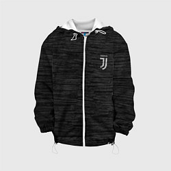 Куртка с капюшоном детская Juventus Asphalt theme, цвет: 3D-белый