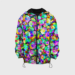 Детская куртка Rainbow flowers