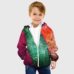 Куртка с капюшоном детская ТРИ УДОВОЛЬСТВИЯ, цвет: 3D-белый — фото 2
