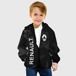 Куртка с капюшоном детская Renault, Рено, цвет: 3D-черный — фото 2