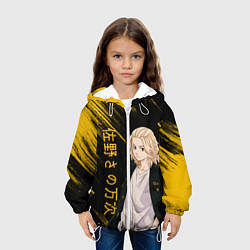Куртка с капюшоном детская SANO MANJIRO GOLD EDITION, цвет: 3D-белый — фото 2