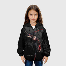 Куртка с капюшоном детская Луи Амамия Code Vein, цвет: 3D-черный — фото 2