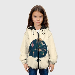 Куртка с капюшоном детская Кейд-6, цвет: 3D-черный — фото 2