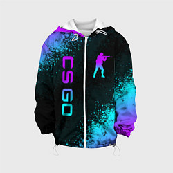 Детская куртка CS GO NEON SYMBOL STYLE SKIN КС ГО НЕОН