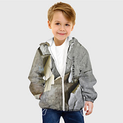Куртка с капюшоном детская Underground 2057, цвет: 3D-белый — фото 2