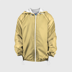 Куртка с капюшоном детская Золотая абстракция, цвет: 3D-белый