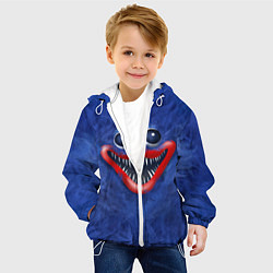 Куртка с капюшоном детская Smile Huggy Wuggy, цвет: 3D-белый — фото 2