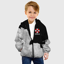 Куртка с капюшоном детская Umbrella Corporation Облока, цвет: 3D-черный — фото 2