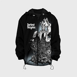 Куртка с капюшоном детская Darkest Dungeon: skulls, цвет: 3D-черный