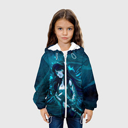 Куртка с капюшоном детская Джесси BRAWL STARS реалистичная, цвет: 3D-белый — фото 2
