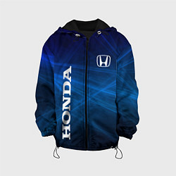 Куртка с капюшоном детская Honda - Blue, цвет: 3D-черный