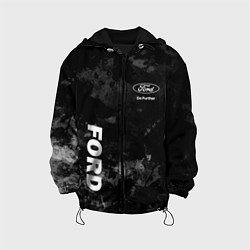 Детская куртка Ford, Форд, Серый фон