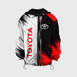 Куртка с капюшоном детская Toyota Sport Auto, цвет: 3D-черный