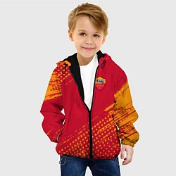 Куртка с капюшоном детская Roma Рома, цвет: 3D-черный — фото 2