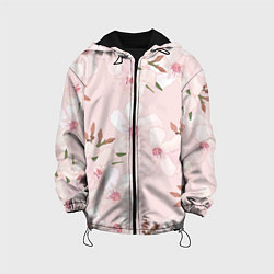 Детская куртка Розовые цветы весны