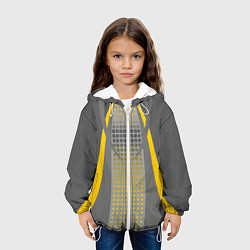 Куртка с капюшоном детская Для спортивного удовольствия, цвет: 3D-белый — фото 2