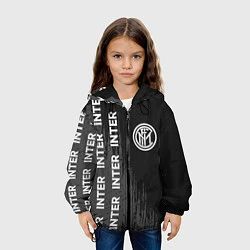 Куртка с капюшоном детская ИНТЕР Краски, цвет: 3D-черный — фото 2