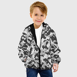 Куртка с капюшоном детская Комок, цвет: 3D-черный — фото 2