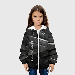 Куртка с капюшоном детская JAGUR ЯГУАР абстракция, цвет: 3D-белый — фото 2
