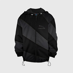 Куртка с капюшоном детская JAGUR ЯГУАР autosport, цвет: 3D-черный