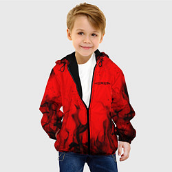 Куртка с капюшоном детская EXILIA BLACK FIRE, цвет: 3D-черный — фото 2