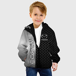 Куртка с капюшоном детская MAZDA МАЗДА СТАЛЬ, цвет: 3D-черный — фото 2