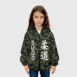 Куртка с капюшоном детская JUDO МИЛИТАРИ, цвет: 3D-черный — фото 2